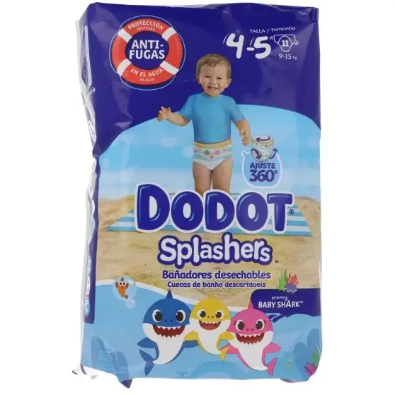 Dodot Bañadores Desechables Splashers Talla 4-5