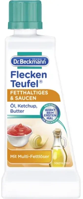 Dr. Beckmann Quitamanchas Grasa y Salsas, 50 ml