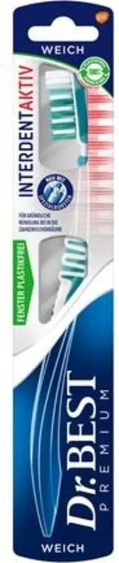 Dr.BEST Premium – Cepillo de dientes Interdent Active, Medio