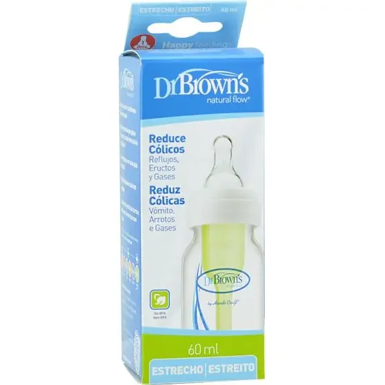 Dr. Brown‘s Biberón Reduce Cólicos 60 ml