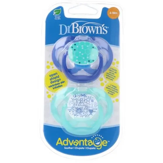 Dr. Brown‘s Chupetes Advantage 6-18 meses
