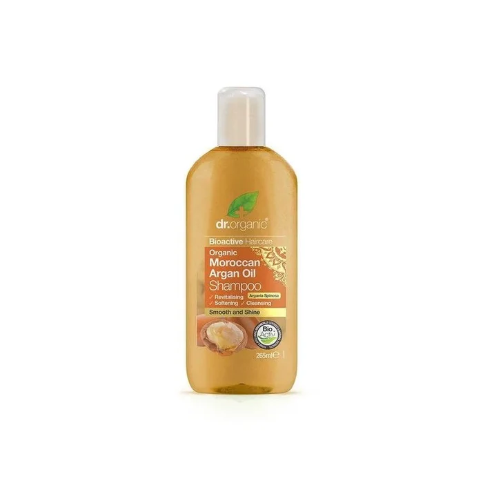 DR.ORGANIC CHAMPU ACEITE ARGAN MARROQUI 265 ML