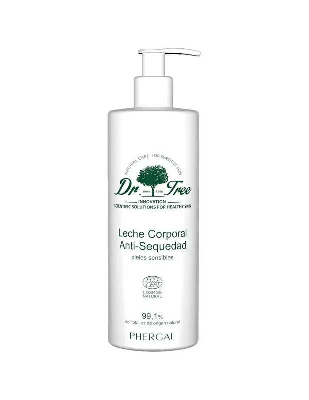 Dr. Tree Leche Corporal Antisequedad Pieles Sens 400 ml
