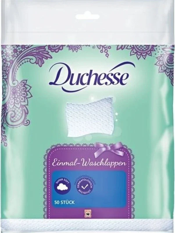 Duchesse Toallitas Desechables, 50 unidades