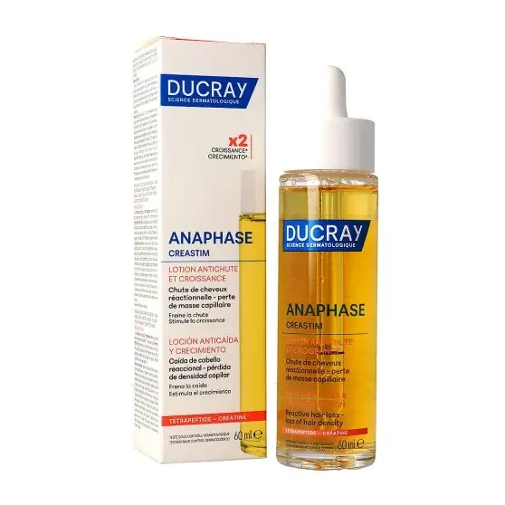 Ducray Anaphase Creastim Loción Anticaída – Frena la caída y estimula el crecimiento