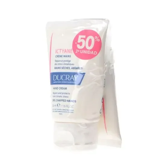 Ducray Duplo Ictyane Crema de Manos 2 x 50 ml