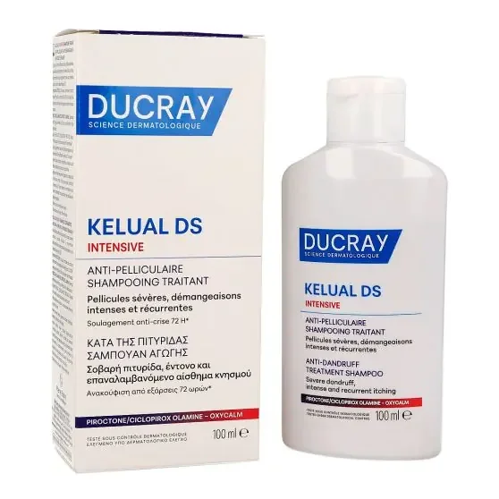 Ducray KELUAL DS Intensive Champú Anticaspa 100ml