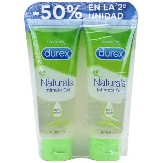 Durex Duplo Naturals Gel Intimo