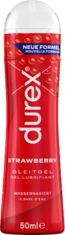 Durex Gel Lubricante Fresa, 50 ml