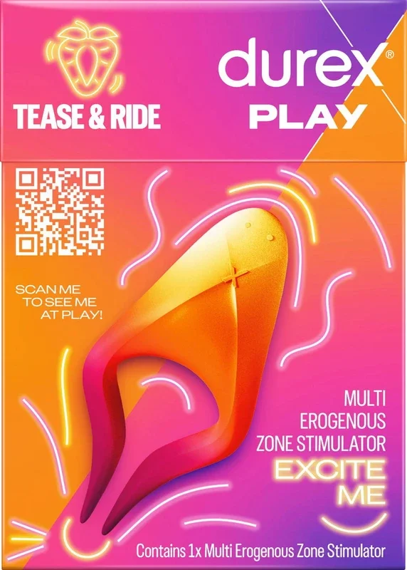 Durex Play Tease & Ride Multi Erogenous Zone Stimulator