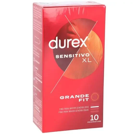 Durex Preservativos Sensitivo XL 10 unidades