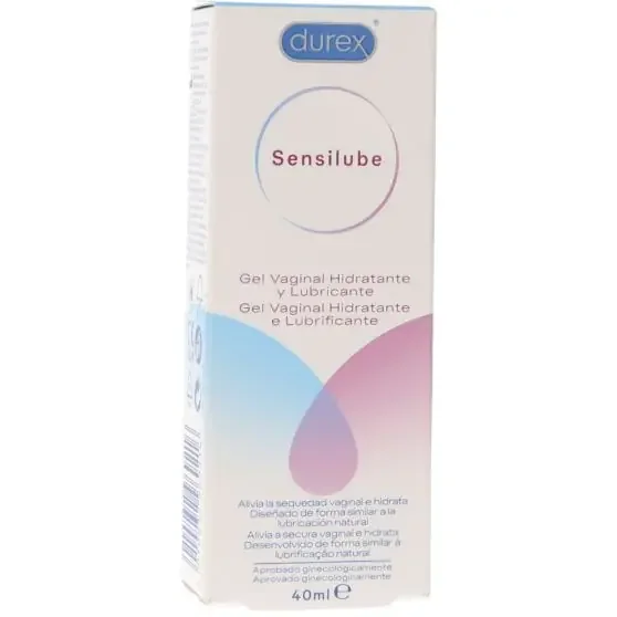 Durex Sensilube Gel Vaginal Hidratante y Lubricante 40 ml