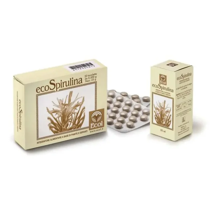 Ecol Ecospirulina 50 Comprimidos