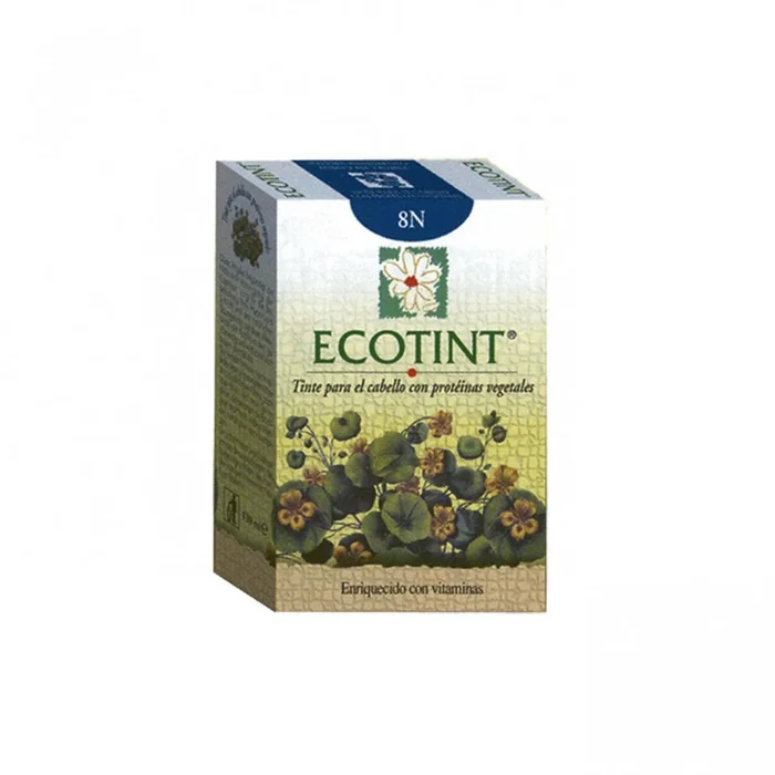 ECOTINT TINTE CABELLO 8N RUBIO CLARO NOEFAR