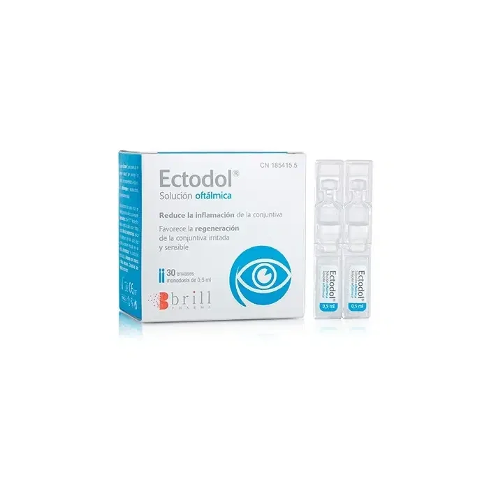 Ectodol solución oftálmica 30 monodosis – Brill Pharma