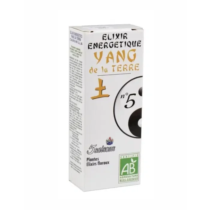 Elixir nº 5 Yang de la Tierra – 5 Saisons