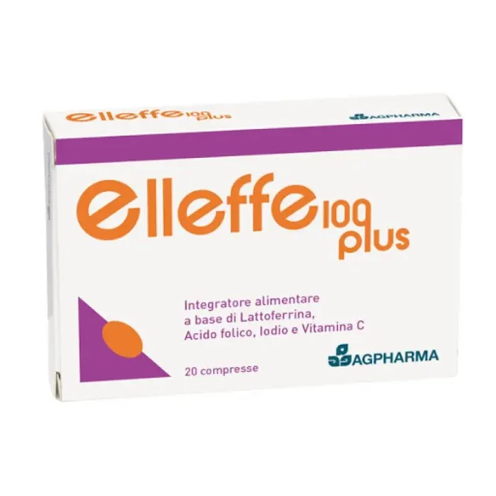 Elleffe 100 Plus AG Pharma 20 Comprimidos