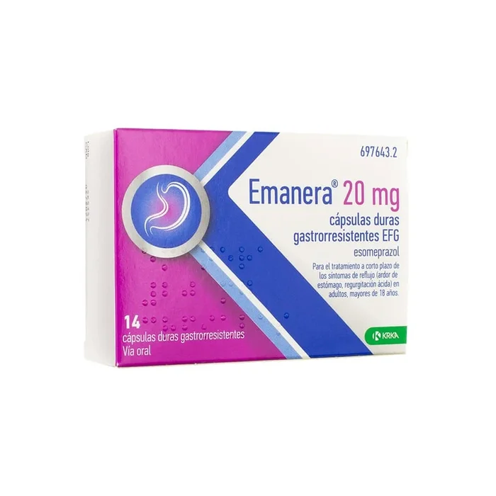 EMANERA 20 MG 14 CAPS EFG KRKA