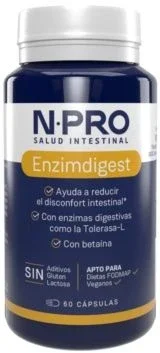 ENZIM Digest · NPro Mibiota · 60 cápsulas