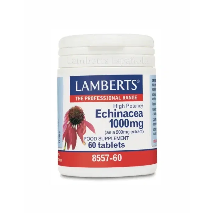Equinácea 1000mg 60 tabletas – Lamberts