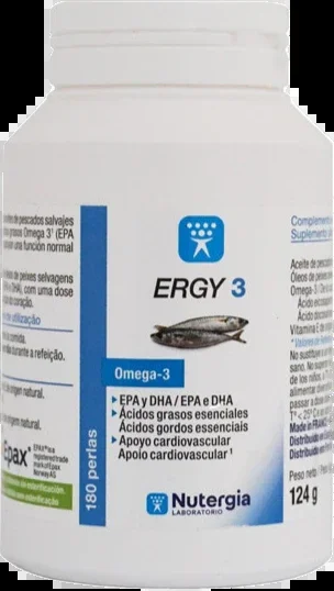 Ergy 3 · Nutergia · 180 perlas