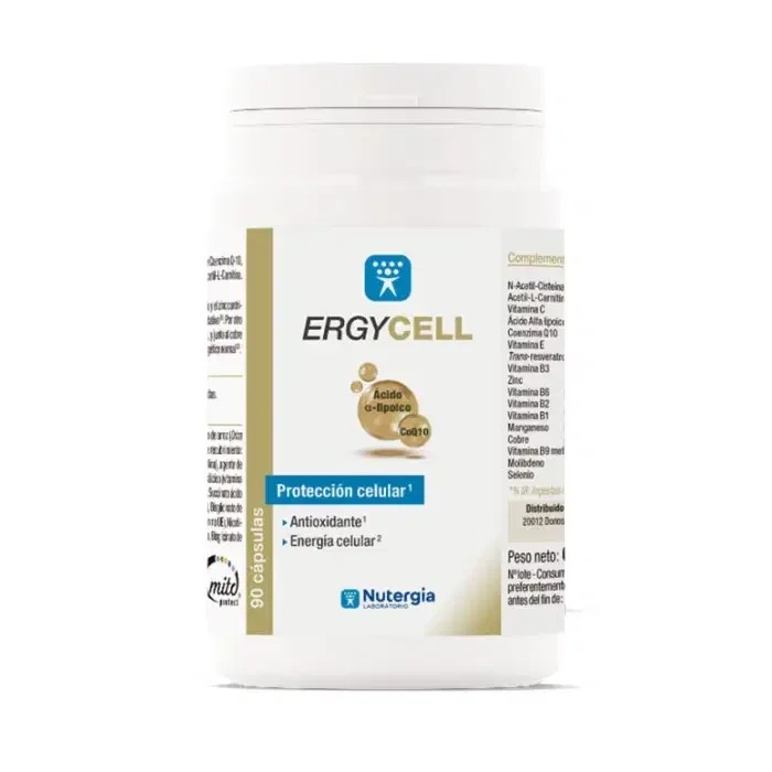 Ergycell 90 cápsulas – Nutergia