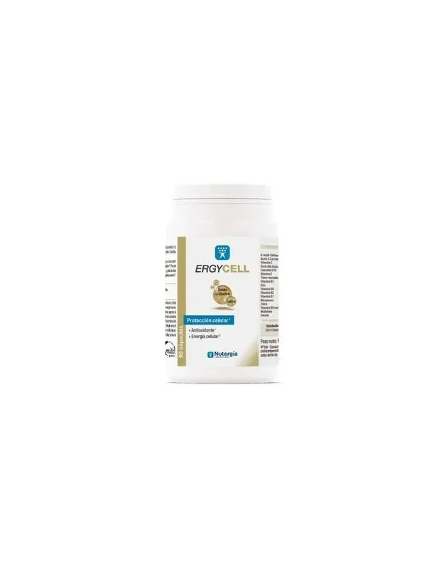 Ergycell de Nutergia, 90 cápsulas
