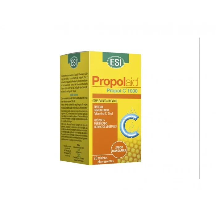 ESI PROPOLAID PROPOL C 1000 MG 20 TABLETAS EFERVESCENTES