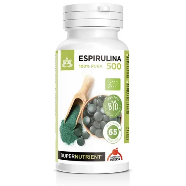 ESPIRULINA 500MG 180 COMP INTERSA