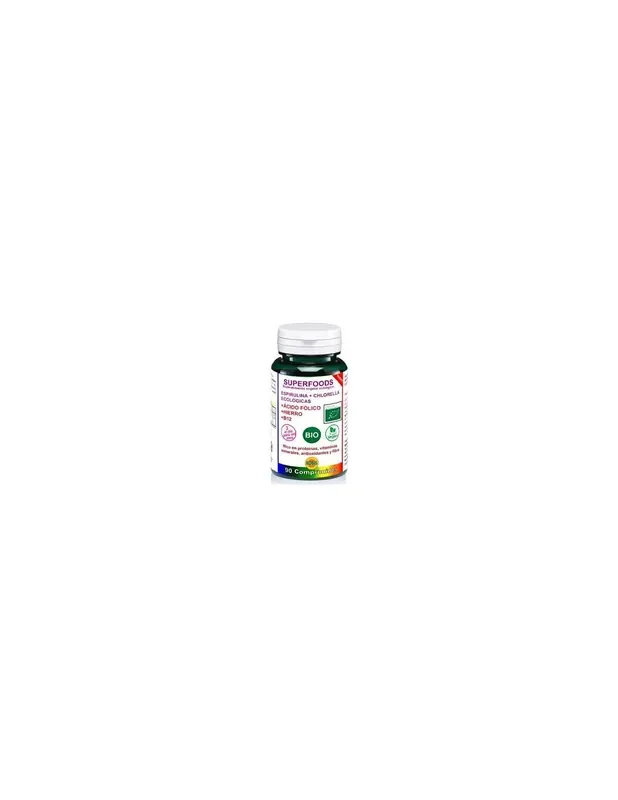 Espirulina + chlorella superalimentos BIO 90cap.