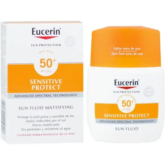 Eucerin Sun Fluid Sensitive Protect FPS 50+ 50 ml