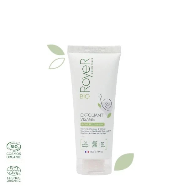Exfoliante facial con baba de caracol – 75 ml – Royer cosmetics