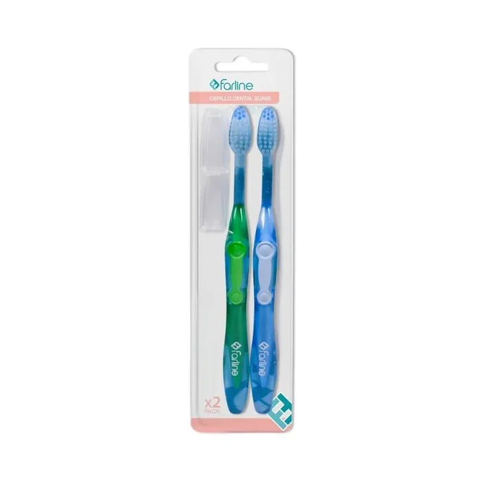 Farline Cepillo Dental Suave Pack 2 Uds