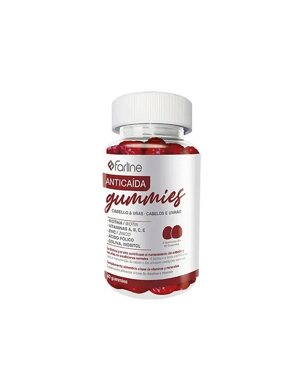 Farline Gummies Anticaída 60 gummies