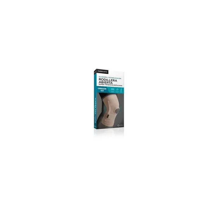 Farmalastic Compression Tech Rodillera Abierta Talla M