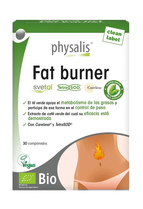 Fat Burner · Physalis · 30 comprimidos