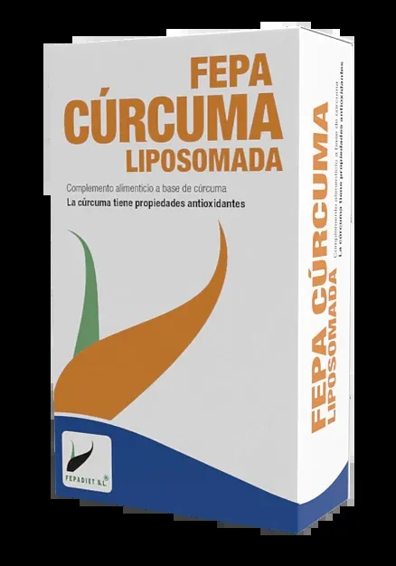 Fepa-Curcuma Liposomada · Fepadiet · 20 cápsulas