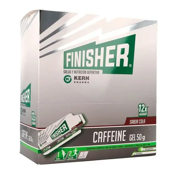 Finisher Caffeine Gel 12 Stick sabor cola