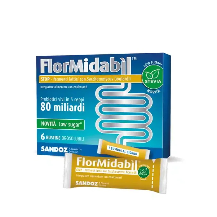 FlorMidabìl Stop Sandoz 6 Sobres