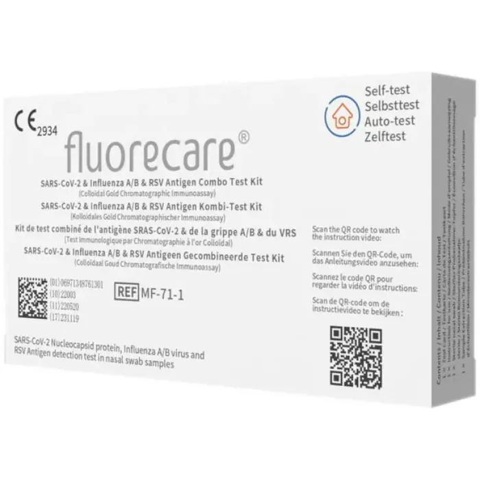 FLUORECARE SARS-COV-2+GRIPE+RSV