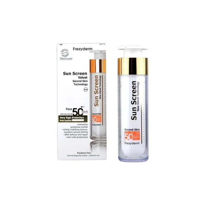 Frezyderm Sun Screen Velvet Facial SPF50 50ml