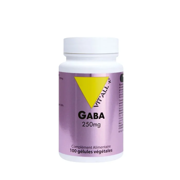 GABA 250mg-100 cápsulas-Vit’all+
