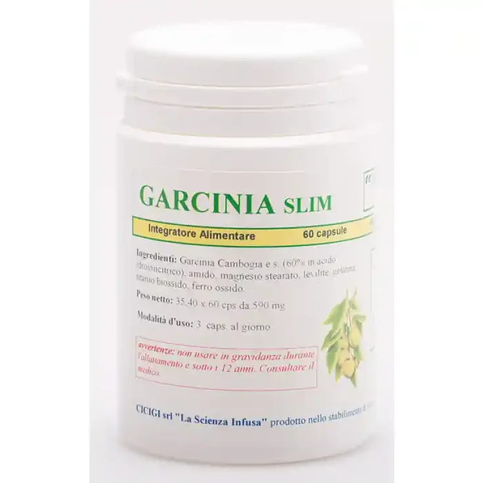 Garcinia Slim Complemento Alimenticio 60 Cápsulas