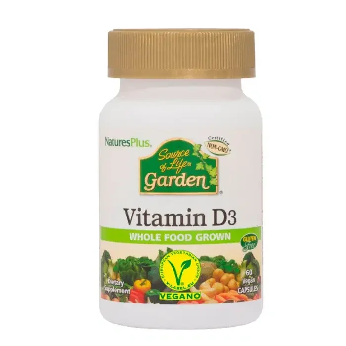 Garden Vitamina D3 60 comprimidos – Natures Plus
