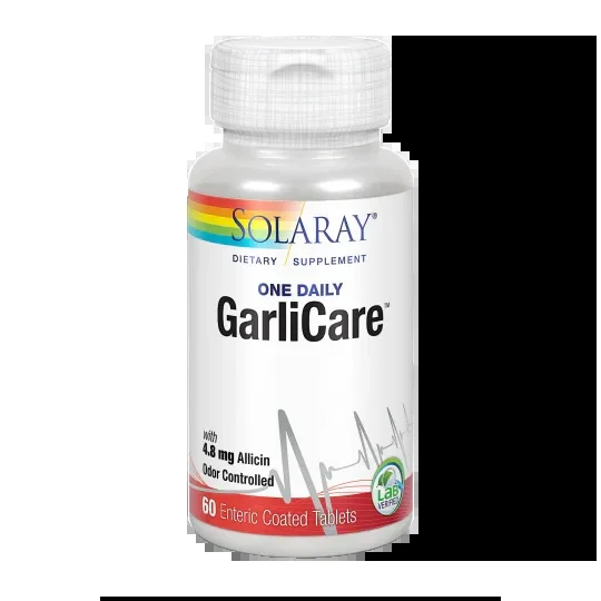 Garlicare · Solaray · 60 comprimidos
