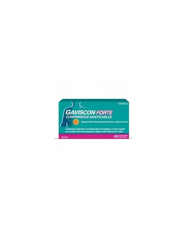 Gaviscon Forte 48 comprimidos Masticables