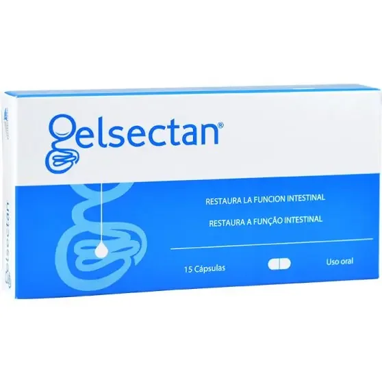 Gelsectan Cápsulas Función Instestinal