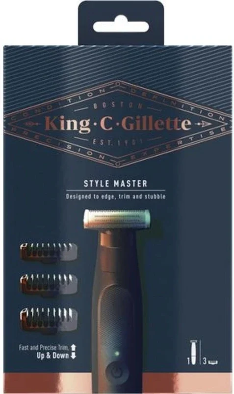 Gillette King C. Gillette – Recortadora inalámbrica Style Master