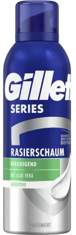 Gillette Series – Espuma de Afeitar Sensitive, 200 ml
