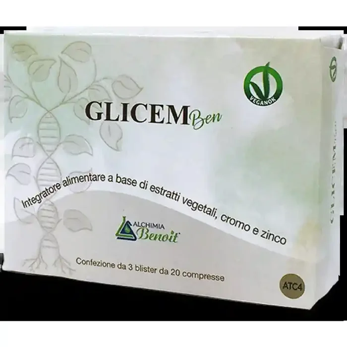 Glicem Ben Complemento Alimenticio 60 Comprimidos